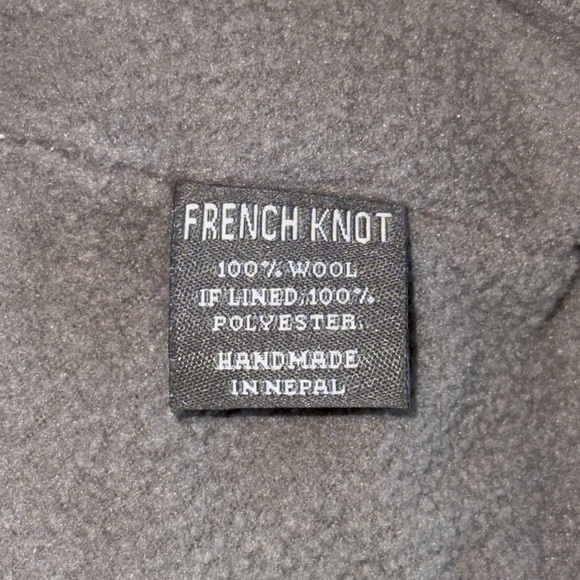 French Knot By Lindsay Mason Josephine Cloche Floral Embroidered Beanie - Picture 4 of 4